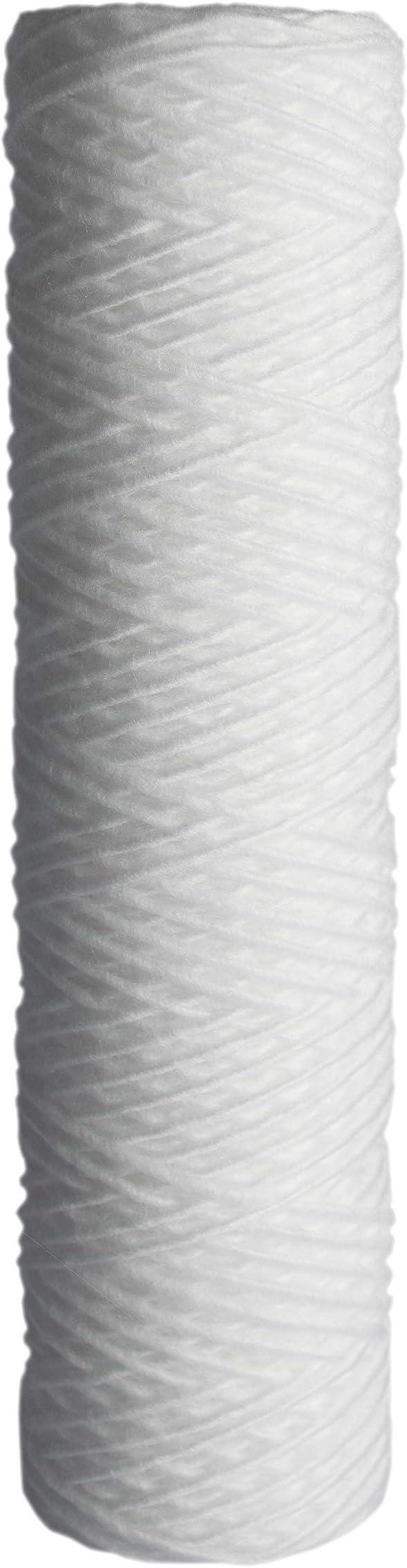 Sediment String Wound Water Filter Cartridge Standard 2.5x10" 20 Micron 25 Pack