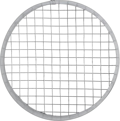 Repa Market 8 x 8 Inch Duct Cover – Galvanized Steel Round Duct Cap with Mesh Screen – HVAC Exhaust or Intake Vent – Exterior Pipe Air Outlet – Spiral Ventilation Ducting Metal End Plug