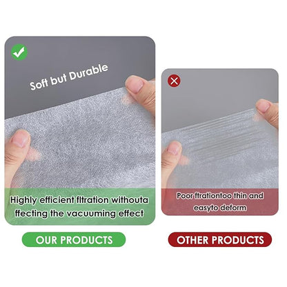 300 Sheets Nail Dust Collector Filter Paper: Disposable Dust Vacuum Filter for Most Nail Dust Fan Extractor Machine, Dust Cleaner Replacement Filter Paper Nail Tech Supplies Accessories for Home Salon