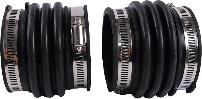 2PCS Air Intake Hose Cleaners 696-724 17881-20130 17881-AA010 Compatible with 2004 -2008 Toyota Solara 2002-2003 Toyota Camry 2003-2006 Lexus ES330 RX330 RX350