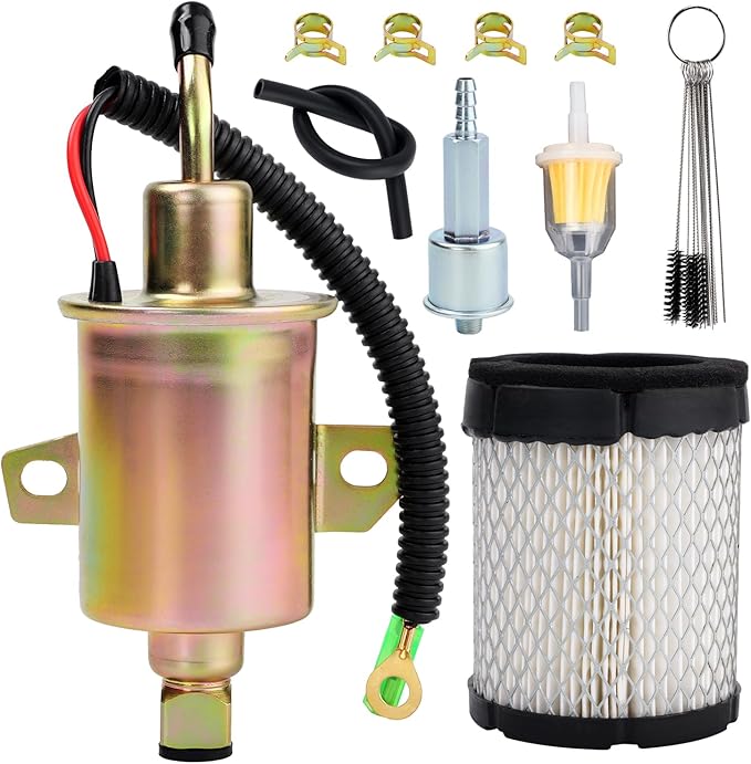149-2311 Fuel Pump 149-2457 Fuel Filter and 1403280 Air Filter Tune Up Kit Compatible with Onan Cummins Generator RV 4000 4KW Microlite MicroQuiet Generators