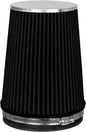 BLACK 6" 152 mm Inlet Truck Air Cone Replacement Performance Washable Clamp-On Dry Air Filter (8" Tall)