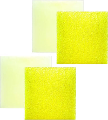 AUC Paint Booth Exhaust Filters,24" x 24" (100 pieces),22 Gram Fiberglass Paint Arrestors Pad,Captures Overspray Paint Particles in Paint booth