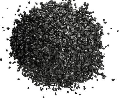 Wave Point 20 lbs Grade A, Activated Carbon for Aquarium Fish Filter Media Pond Reef Canister Filter, BULK - with 4 FREE Media Bags (Granulated) - Good for eliminating cat litter smell, Air Filter, AC