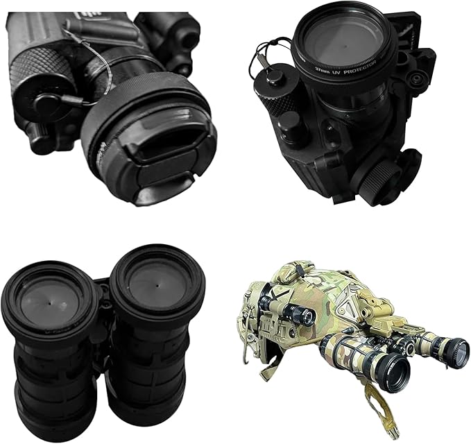 Adjustable Iris Aperture Diaphragm M30 to M37 Iris Aperture Diaphragm Adapter Optical Diaphragm 1.5-26mm Lens Module Adapter Ring PVS-14 PSV14 Optics (Protective Cover Cleaning Cloth Set)