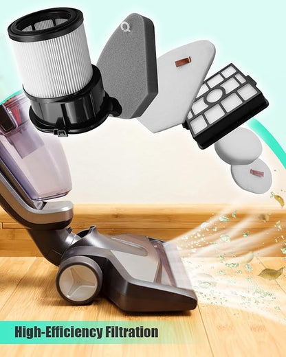 Auto-empty Dock Filter & Pre-motor Filter Assembly & Handheld Vacuum Post-motor Filter & Pre-moter Filters Fit for Shark IP3251 IP3251C IP3253, 10 PCS