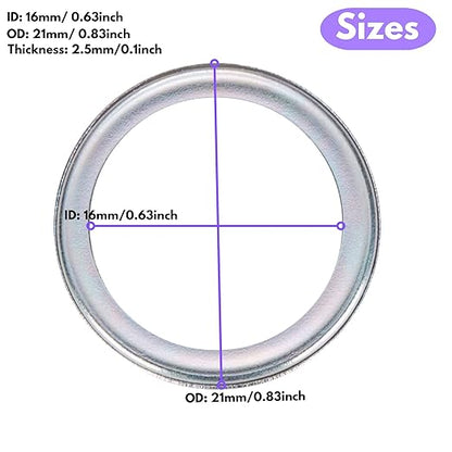 25PCS Oil Drain Plug Gasket Replacement for Subaru Ascent BRZ Crosstrek Forester Impreza Legacy Outback WRX Oil Crush Washers Seals 803916010 (M16-SUBARU)