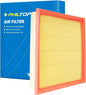 PHILTOP Engine Air Filter CA12295 Replacement for Subaru Ascent, Crosstrek, Forester, Impreza, Legacy, Outback, WRX, 2017-2022, Flexible Panel