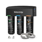 Waterdrop WD-TSA-UF 0.01 μm Ultra Filtration Under Sink Water Filter, Under Sink Water Filtration System 9 Stage Filtration, Reduces Chlorine, Taste and Odor, Fluoride, Advanced USA Tech