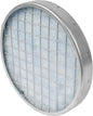 6" Inch Filter Replacement - Round Duct Filter System - G4 Class Filter and Mesh Screen - Dust Collection and Air Purification