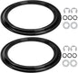 2 Pcs Diaphragm Gasket, Fits Hayward Perflex DECX5000G,EC40AC,EC50,EC50C,EC50A,EC50AC Series Extended DE Filter,W/ECX1014A Bump Shaft Kit ECX1011 ECX9611246 ECX1014,Part NO. HAY-051-1507,EC-50C,EC-40C