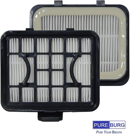 PUREBURG Replacement Filter Compatible with Bosch GAS18V-02N & GAS 18V-1 Professional Handheld Vacuum Cleaner, 4-Pack HEPA Durable Air Dust Filters