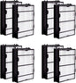 Nispira True HEPA Air Filter Replacement Compatible with Holmes Air Purifier HAPF600 HAPF600D HAPF600D-U2 Filter B, 8 Packs
