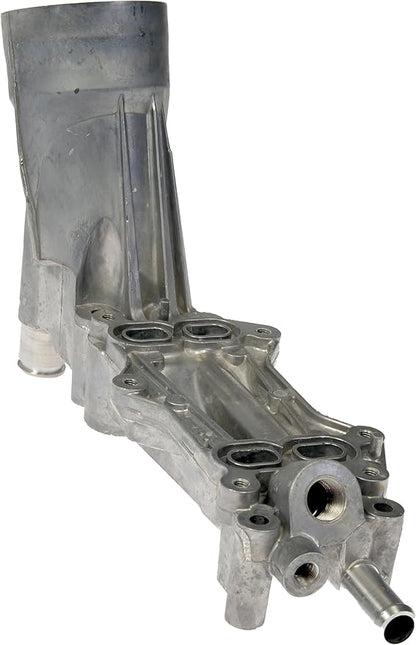 Dorman 926-959 Patented Upgraded Aluminum Engine Oil Filter Housing with Oil Cooler and Filter Compatible with Select Models (OE FIX)