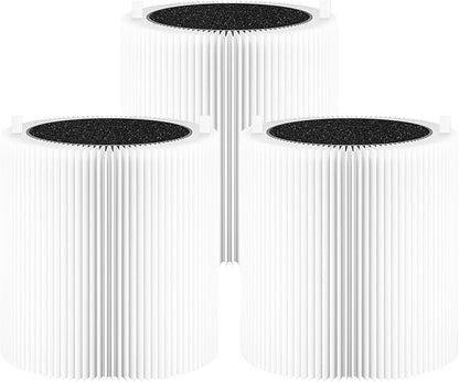Blue Pure 311 AUTO Filter Replacement for Blue Pure 311 AUTO Air Puri-fier, H13 True HEPA Filter and Activated Carbon Filter Pack of 3 By Improvedhand