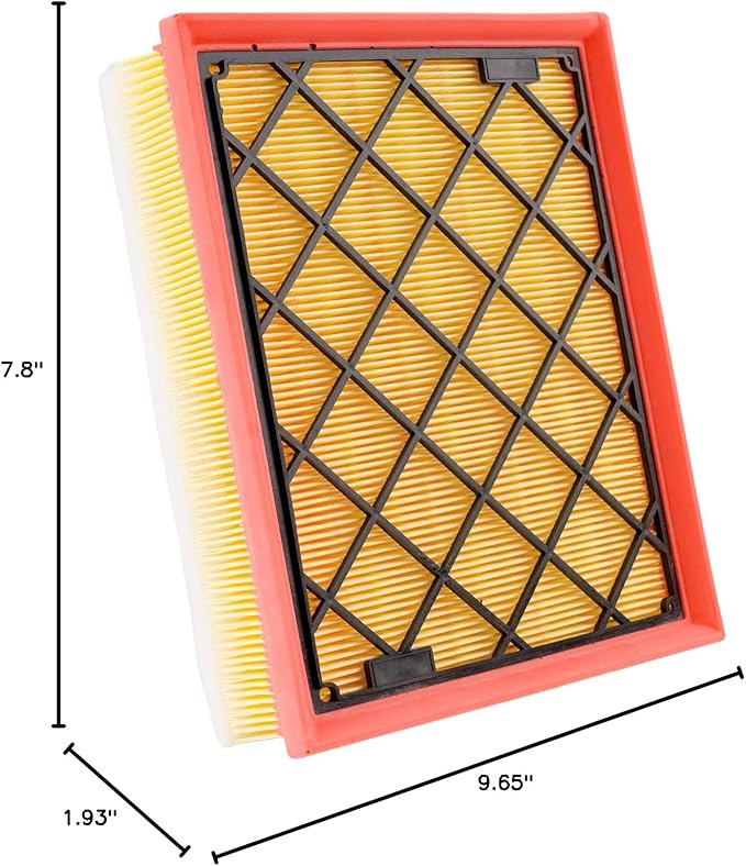 KAX Engine Air Filter, CA11480 Replacement for Ford Fusion 2013-2020, Edge 2015-2024, GT 2017-2022, Lincoln MKZ 2013-2020, Nautilus 2019-2023, MKX 2016-2018, Continental 2017-2020