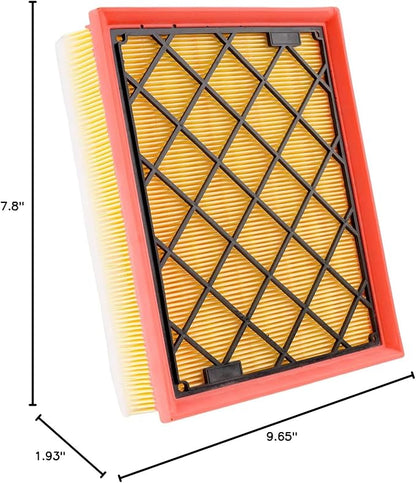 KAX Engine Air Filter, CA11480 Replacement for Ford Fusion 2013-2020, Edge 2015-2024, GT 2017-2022, Lincoln MKZ 2013-2020, Nautilus 2019-2023, MKX 2016-2018, Continental 2017-2020