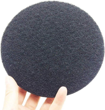 Abakoo Compost Bin Filters, 12 Packs, Activated Carbon Filters for Kitchen Compost Pail Filters Replacement for 1.6/1.8 Gallon Compost bin, 8.45 Inches, 6mm Thickness