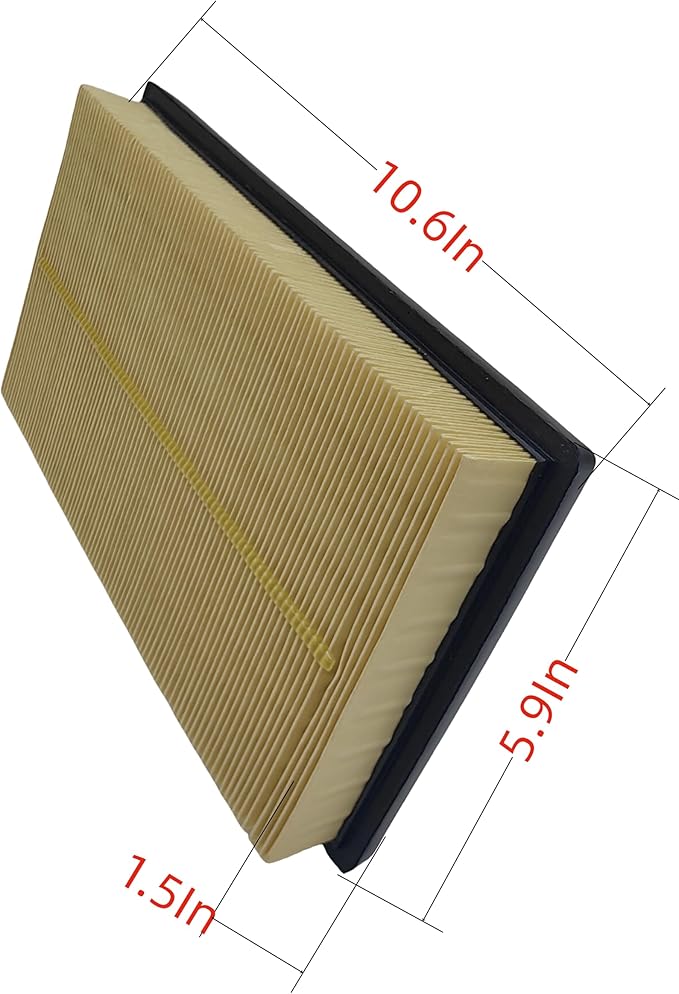 ENGINE AIR FILTER for AVALON Hybrid(19-23), CAMRY Hybrid (18-23), C-HR (18-22),COROLLA (19-23),HIGHLANDER Hybrid (20-23),RAV4 Hybrid (19-23),SIENNA (21-23),VENZA (21-23) ，ES300H(19-23),BRZ(17-23)