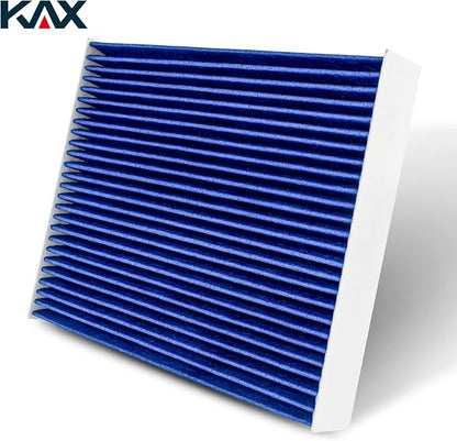 KAX Premium Cabin Air Filter with Dual Active Carbon, CF11174 Replacement for Mercury Milan 2010 2011, Lincoln MKZ Ford Fusion 2010 2011 2012, Passenger Compartment Air Filter, 200% Longer Life