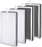 4 Pack Model 15 Replacement Filters Compatible with Air Puri-fier MA Series, H13 True and Activated Carbon, 3 in 1 with Pre-Filter