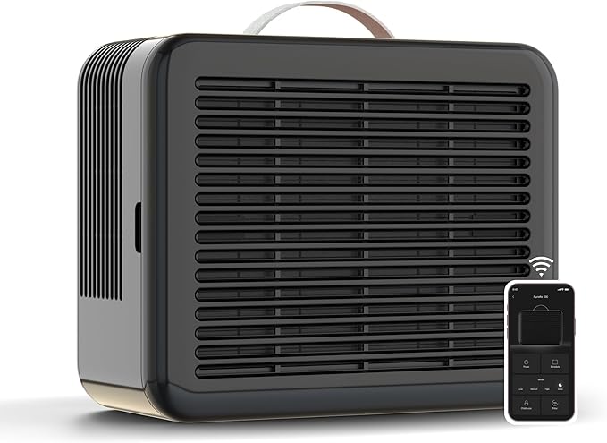 PuroAir 100i HEPA Air Purifier for Home Pets - Covers Up To 550 Sq Ft - Filters Up To 99.9% of Pollutants, Smoke, Pollen, Dust - Quiet HEPA Air Filter - Air Purifiers for Bedroom