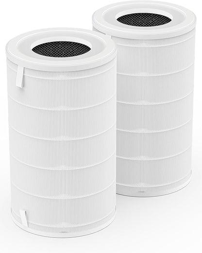 1000 Replacement Filters Compatible with Air Doctor 1000 Air Purifier, 2-Pack Integrated Filters with High-Efficiency Filter, Activated Carbon, and Pre-Filter - Compare to ADF1001 & ADF1002