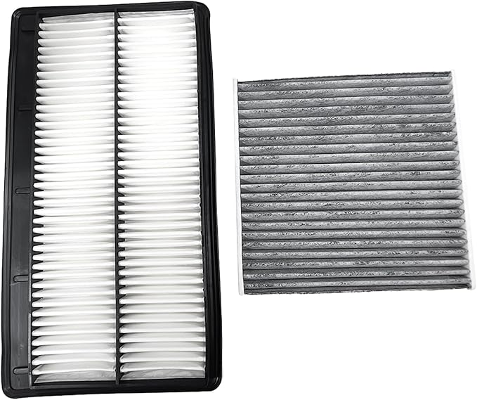 For Engine & Cabin Air Filter For Acura MDX 3.5L (2022-2024), Pilot 3.5L (2023-2024). Replacement for CP182, CF11182, 80291-T5R-A01, 1722061AA00.