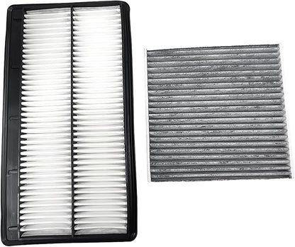 For Engine & Cabin Air Filter For Acura MDX 3.5L (2022-2024), Pilot 3.5L (2023-2024). Replacement for CP182, CF11182, 80291-T5R-A01, 1722061AA00.
