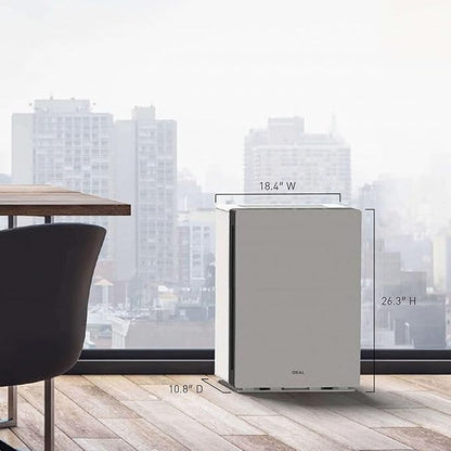 IDEAL AP80 PRO Air Purifier, 5-speeds, Covers up to 800 sq.ft., Made in Germany