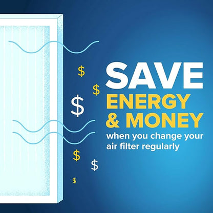 Filtrete 15x20x1 AC Furnace Air Filter, MERV 11, MPR 1000, Micro Allergen Defense, 3-Month Pleated 1-Inch Electrostatic Air Cleaning Filter, 6 Pack (Actual Size 14.81x19.81x0.81 in)