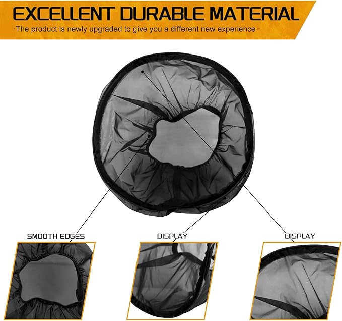 Air Filter Cover Motorcycle Waterproof Air Cleaner Rain Sock Dustproof Protective Air Intake Cover Fit for Harley Dyna Sportster Softail Touring Models