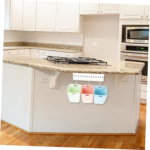 1set Wall-Mounted Sorting Trash Bin Space-Saving Recyclable Garbage Bins for Kitchen Easy Installation Multi-Functional Design for Waste Separation and Organization
