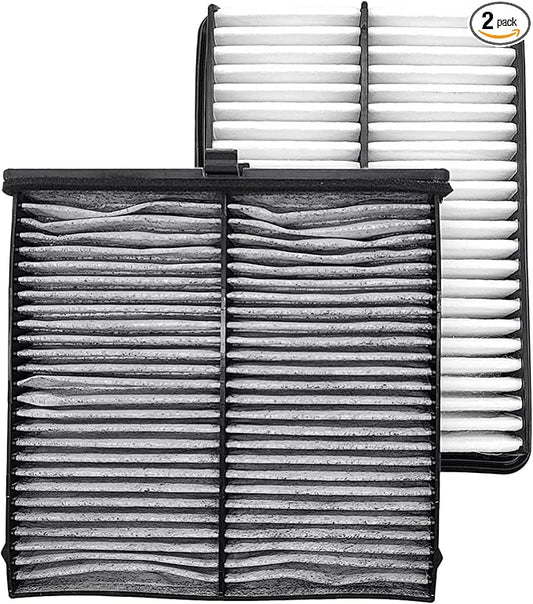 JTBUMAZ3-12188Cabin and Engine Air Filter For Mazda 3 (2019-2023), CX-30 (2019-2023), CX-50 (2023). Replace BDTS61J6X, MP111BDGF, PAH9-13-3A0A, PAJ8-13-3A0A.
