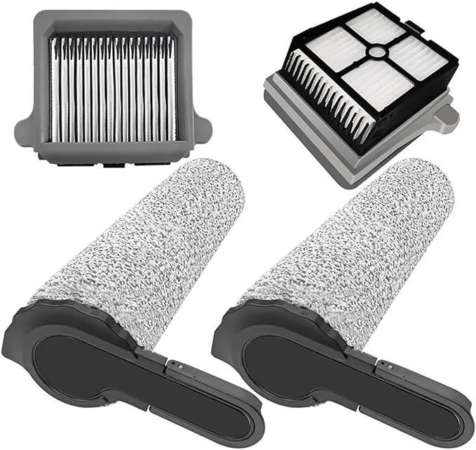 Compatible For Tineco, Floor One S7 Steam Main Brush Hepa Filter,Steam Wet Dry Vacuum Cleaner Floor Scrubber Parts(A)