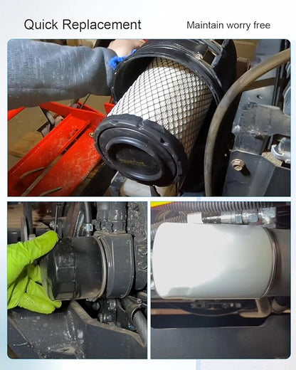 Maintain Filter Kit Replace HRA0500702A9 TA00043153B TA00025525 EA00004647A Fit for Branson Tractor 2515H