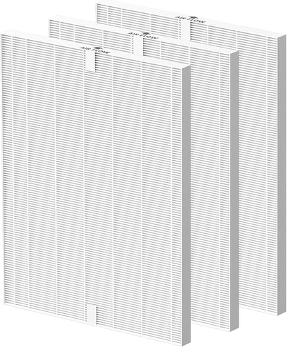 Smilyan 116130 Filter H Replacement True HEPA for Winix 5500-2 and AM80 Air Purifier, 3 Pack HEPA Filter Only (3 Hepa Filters)