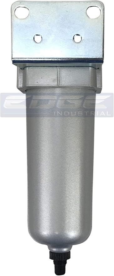 Heavy Duty Industrial Grade COALESCING Filter with 0.01u Micron Element, Metal Bowl, REMOVES 99.98% Moisture, Vapor and Oil from Compressed AIR Lines, AUTO Drain (3/4" NPT, 5oz)