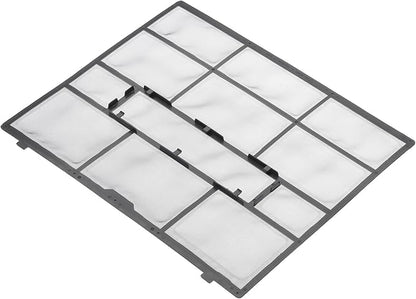PATIKIL Air Conditioner Filter Replacement 353mm x 290mm, Plastic Air Filtering Screen with Filter Foam for HVAC, Black