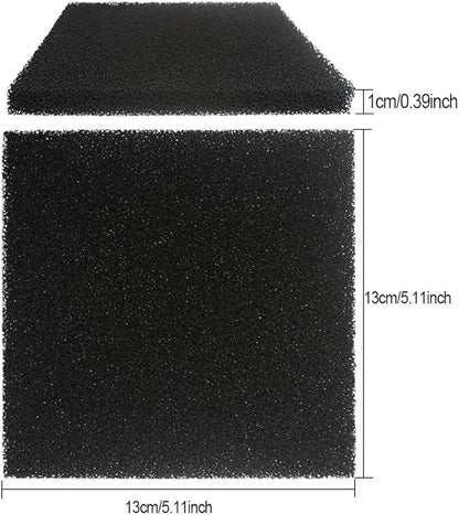 6 Pack Solder Extractor Filter Carbon Filter Replacement Activated, Smoke Fume Absorber Filter for Hakko/Xytronic/Aoyue Smoke Absorber 5 1/8” 5 1/8” 3/8”