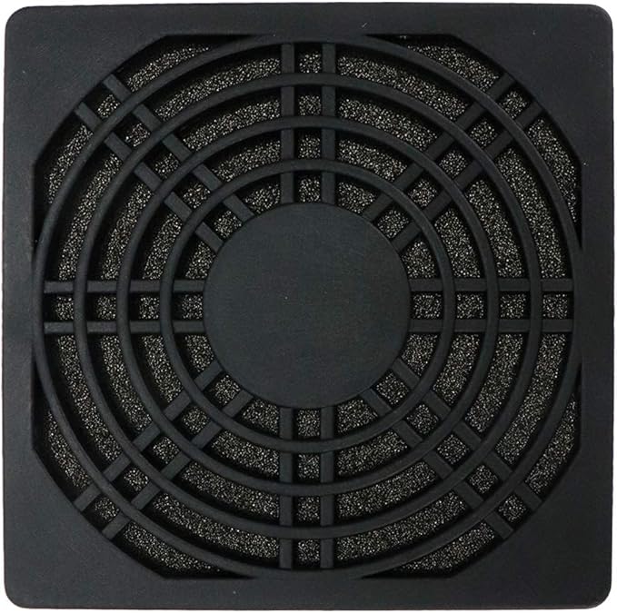 3.15inch/80mm Fan Dust Filter PC Cooler Fan Filter Dustproof Cover Computer Case Mesh 4PCS