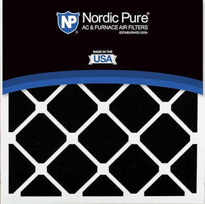 Nordic Pure 20x20x5 (Actual Size: 19 5/8 x 19 7/8 x 4 3/8) Honeywell Replacement Furnace Filters MERV 15 Plus Carbon 4 Pack