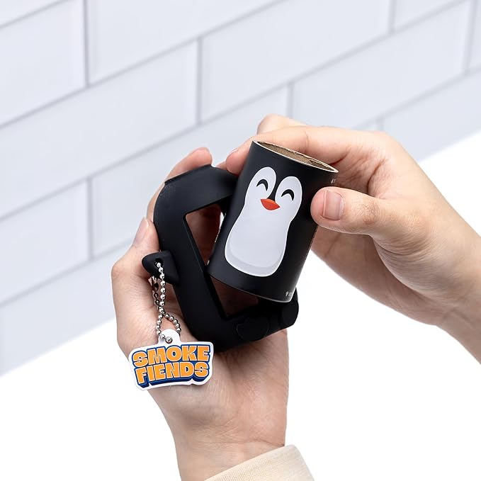 Portable & Eco-Friendly Personal Air Filter | Discreet HEPA & Carbon Filtration | Biodegradable & Up to 300+ Uses | Keychain Design for On-the-Go Freshness (Chilly)