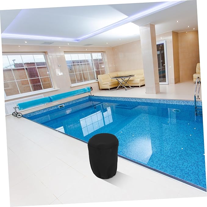 Happyyami Garden Filter Cover Insulated Outdoor Pump Cover with Opening Hook and Loop Design for Easy Installation for Enhancing Your Garden Aesthetic