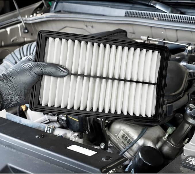 Engine Air Filter Fits for Sorento 2021-2025, K5 2021-2025, Sonata 2020-2025, Santa Fe 2021-2025, Santa Cruz Tucson Carnival 2022-2025, Sportage 2023-2025, 28113-L1000, 28113N9000