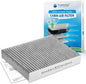 Certifed MERV 13 Cabin Air Filter with Activated Carbon, CF11854 for Nissan Rogue (2014-2020), Rogue Sport (2017-2022), Qashqai (2017-2022).