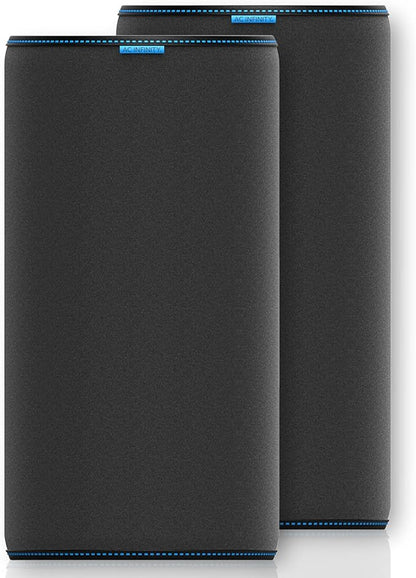 AC Infinity Pre-Filter Cloth 10”, Replacement Inline Filter Sleeve 2-Pack, Fits 10” Carbon Filters for Odor Control in Grow Tents, Indoor Gardening, Hydroponics