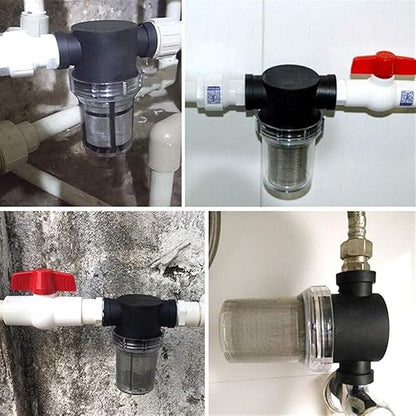 Commercial Inline Pipeline Filter 1/2"-1" - 304 Stainless Mesh Screen for Industrial Pumps & Greenhouse Systems(3/4'')
