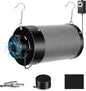 ATOUR 4 Inch Air Carbon Filter with Australian Virgin Charcoal – Odor Control. Built-in 5.5" Quiet Fan with Speed Control, for Inline Duct Fans & Grow Tents. Includes Vent Cover + Pre-Filter 4"x13.4"