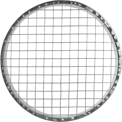 Repa Market 8 x 8 Inch Duct Cover – Galvanized Steel Round Duct Cap with Mesh Screen – HVAC Exhaust or Intake Vent – Exterior Pipe Air Outlet – Spiral Ventilation Ducting Metal End Plug